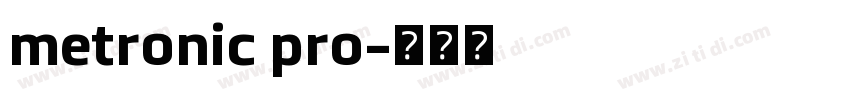 metronic pro字体转换